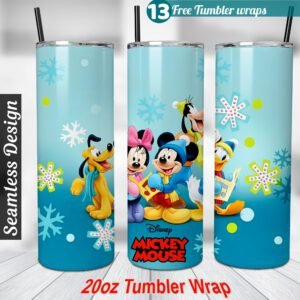 Mickey Mouse tumbler wrap