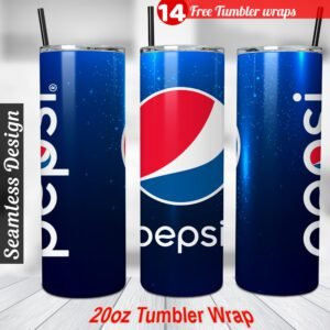 Pepsi tumbler wrap