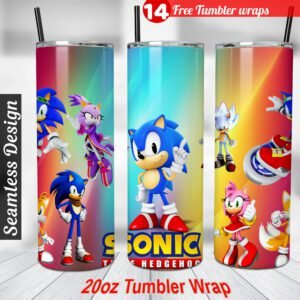 Sonic tumbler wrap