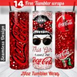 Coca Cola tumbler wrap