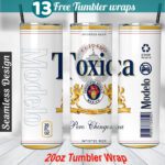 Toxica tumbler wrap
