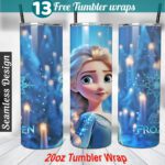 Princess Tumbler Wrap