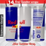 Red Bull tumbler wrap