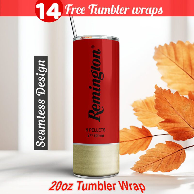 Remington tumbler wrap