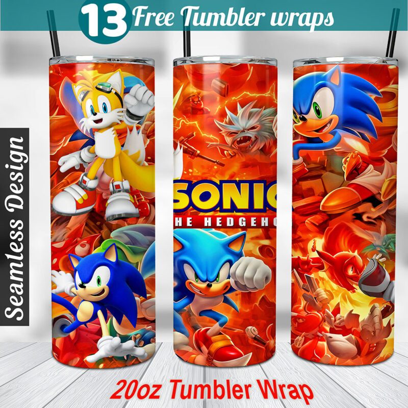 Sonic tumbler wrap