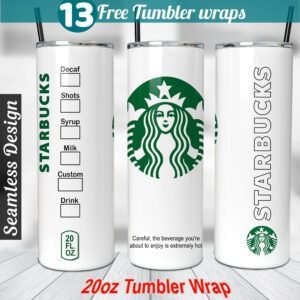 Starbucks tumbler wrap