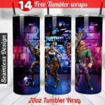 fortnite tumbler wrap