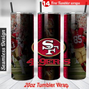 49ers tumbler wrap
