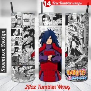Madara Uchiha Tumbler Wrap