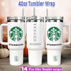Starbucks tumbler wrap