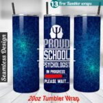 School Psychologist tumbler