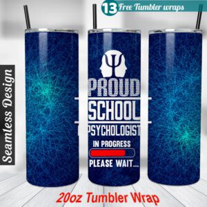 School Psychologist tumbler