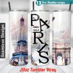 Paris Tumbler wrap